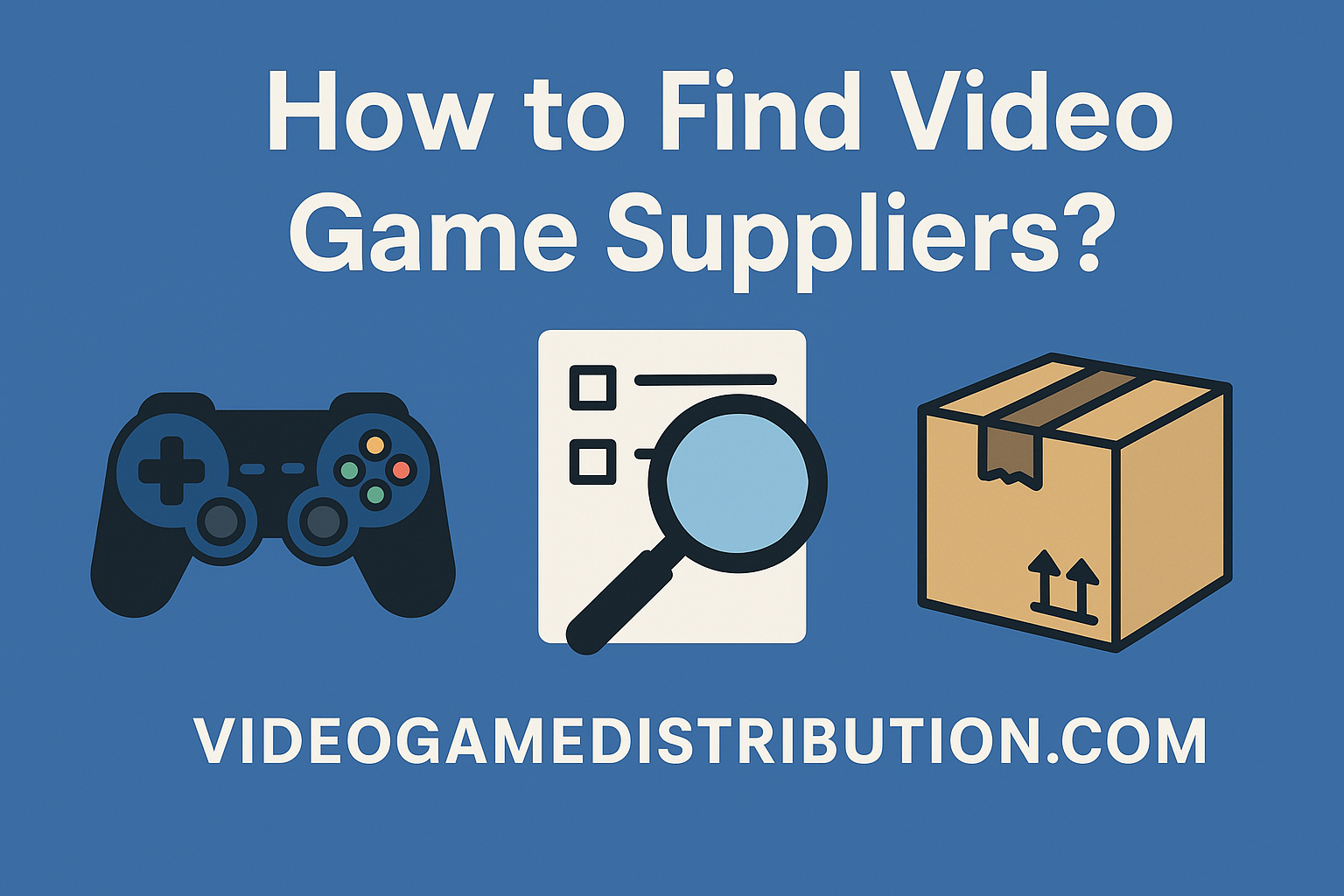 How to Find Video Game Suppliers in 6 Steps