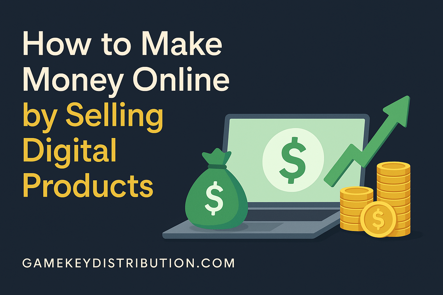 How to Make Money Online by Selling Digital Products